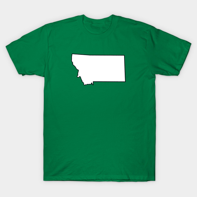 Montana - Blank Outline
